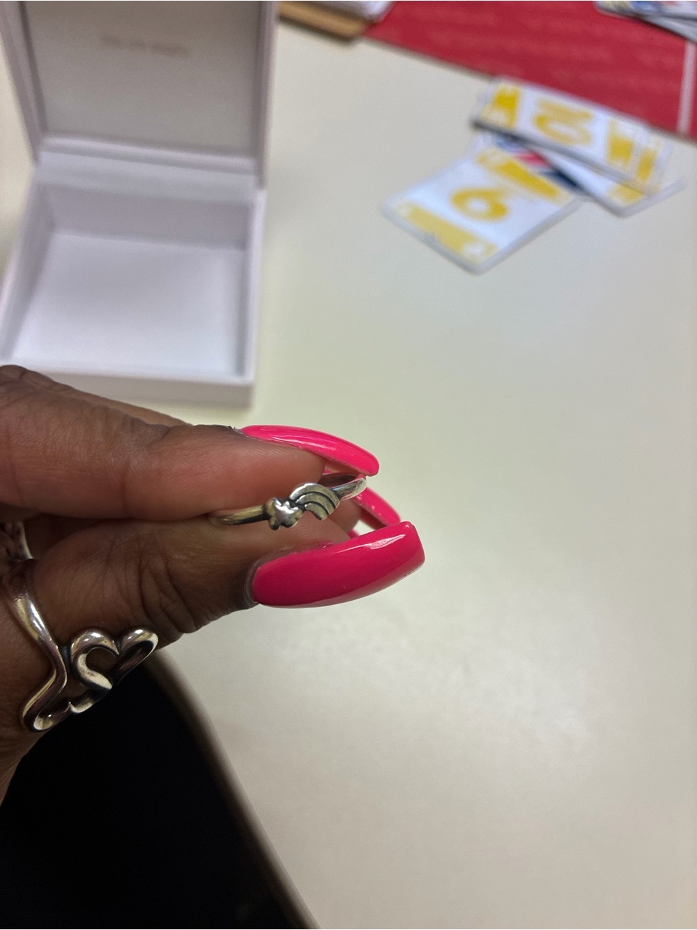 Retired James Avery Rainbow RingSize 10